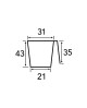 Plastic tray 150 cells