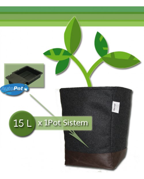 Contenedor textil Noname 15 L compatible autopot